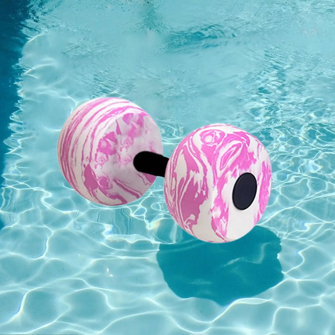 Aquatic Exercise Floating Dumbbell Pool Aquatic Water Sports Aerobic Resistance Fitness for Men and Women, Lightweight EVA