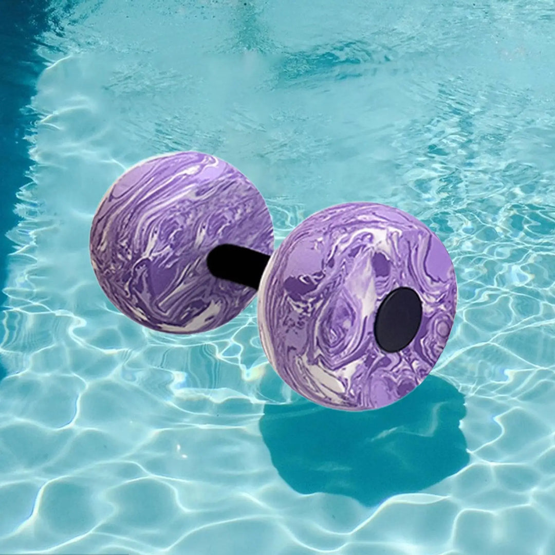 Aquatic Exercise Floating Dumbbell Pool Aquatic Water Sports Aerobic Resistance Fitness for Men and Women, Lightweight EVA