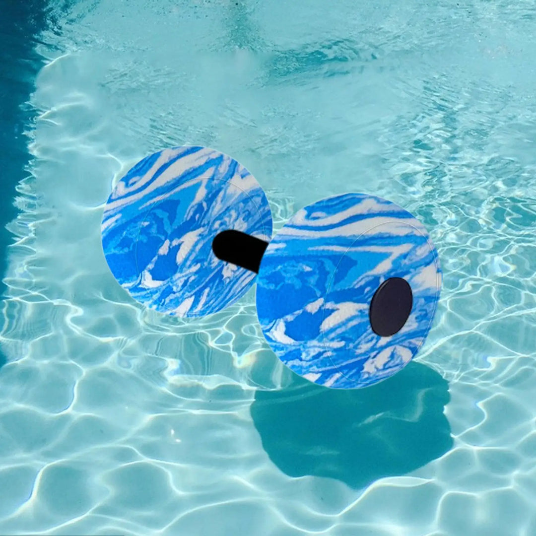Aquatic Exercise Floating Dumbbell Pool Aquatic Water Sports Aerobic Resistance Fitness for Men and Women, Lightweight EVA