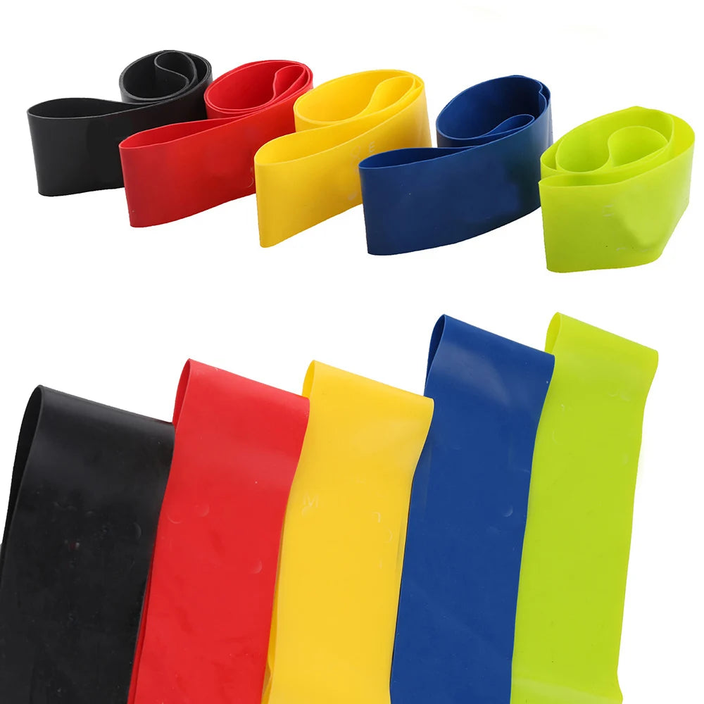 Resistance Bands natural Latex& TPE Gym Strength Training  Fitness Equipment Expander Yoga Rubber band