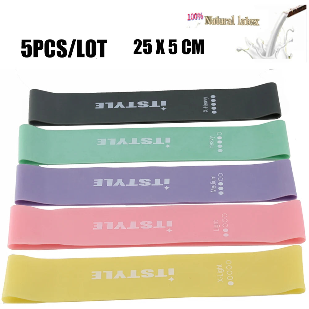 Resistance Bands natural Latex& TPE Gym Strength Training  Fitness Equipment Expander Yoga Rubber band