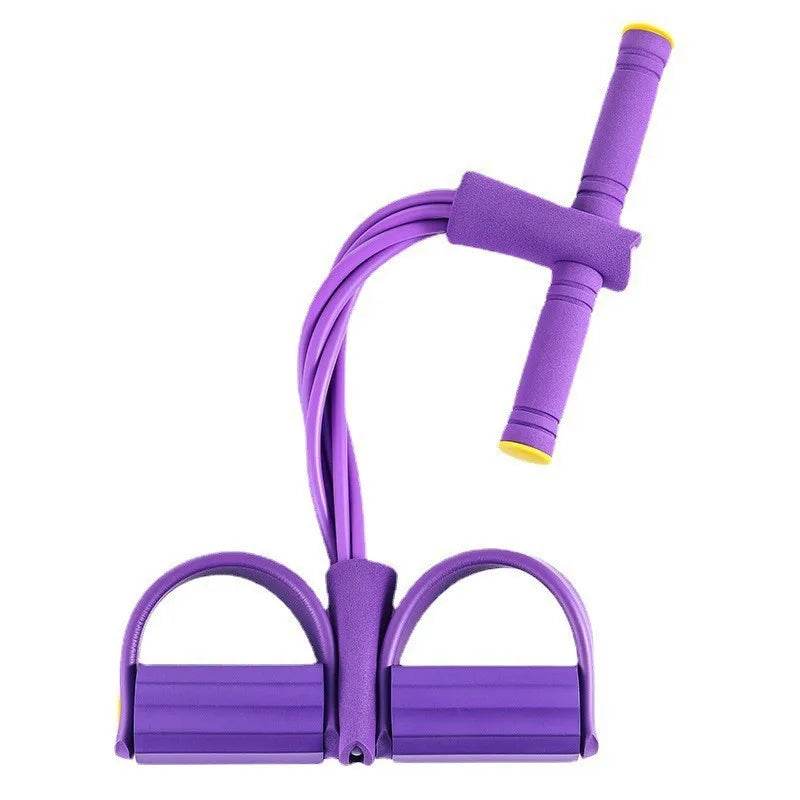 Multifunction Tension Rope Resistance Band Elastic Pedal