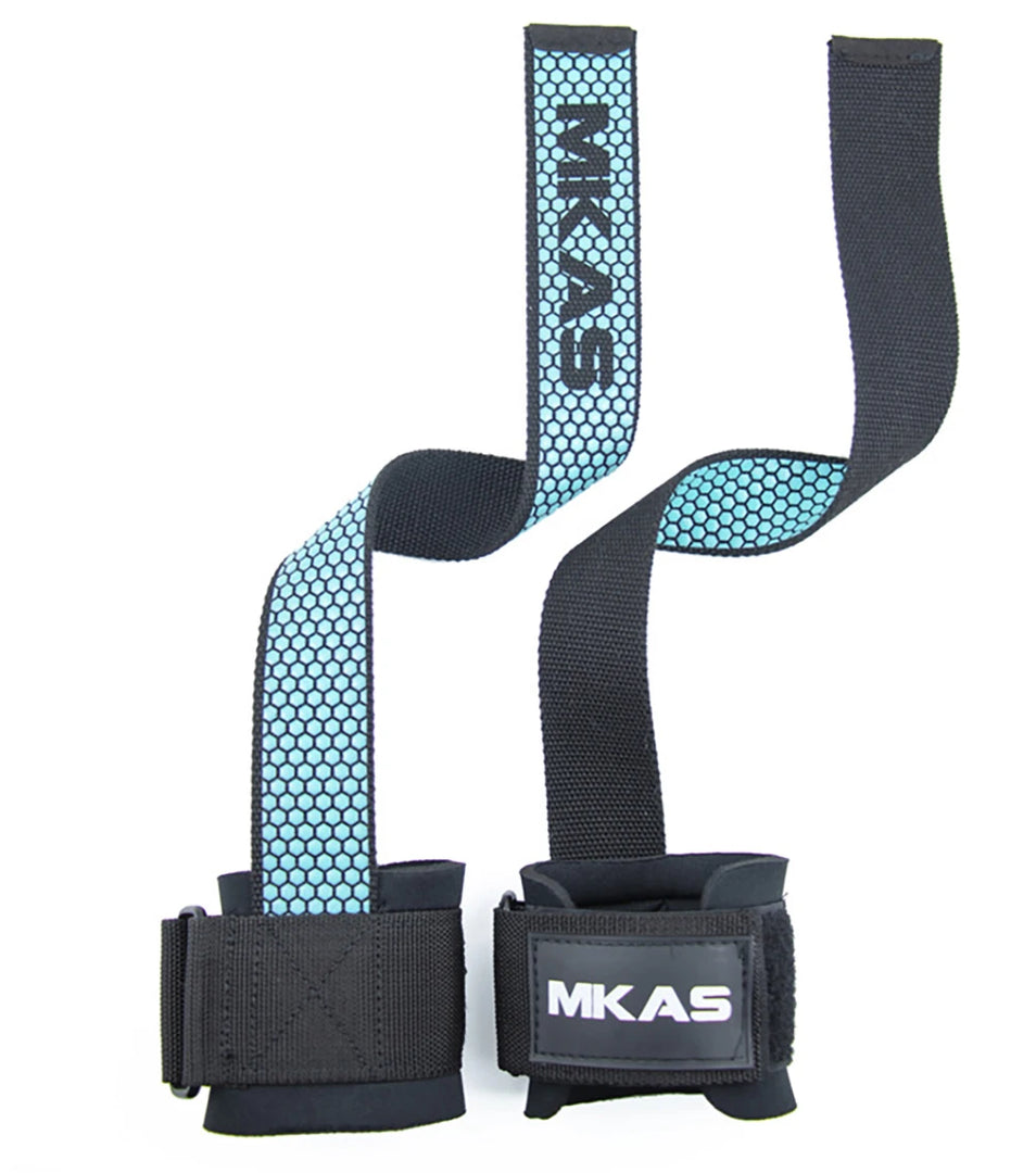 Weight Lifting Wrist Straps Fitness Bodybuilding Training Gym Lifting Straps with Non Slip Flex Gel Grip