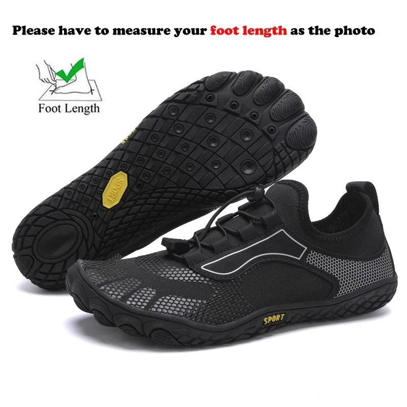 Men Breathable Swimming Diving Water Shoes Women Aqua Beach Shoes Fitness Sea Barefoot Summer Outdoor Wading Shoes Plus Size 48