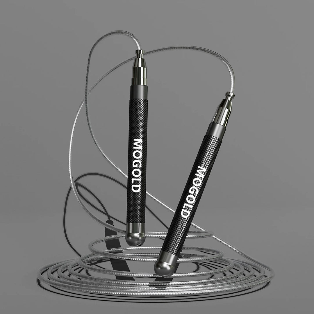 Aluminum Alloy Skipping Rope, Double Bearing Design, Adjustable Rope Length, Aerobic Fitness Equipment, Home Exercise General