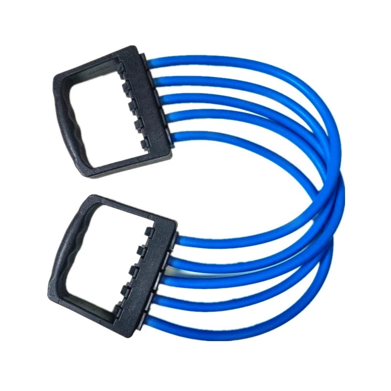 Full Body Workout Set Chest Expander with 5 Removable Resistance Bands