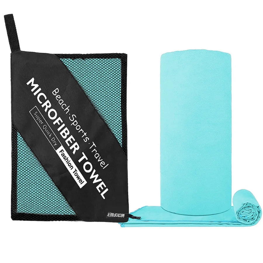 Microfiber Fitness Towel Bath Towel Set Sweat Absorbent Sports Towel  Yoga Towel Fitness Towel Gym Towel  Suitable for Travel