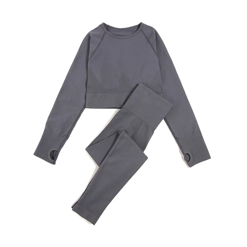 2/3/4pcs Seamless Yoga Set Gym Clothes Sportswear