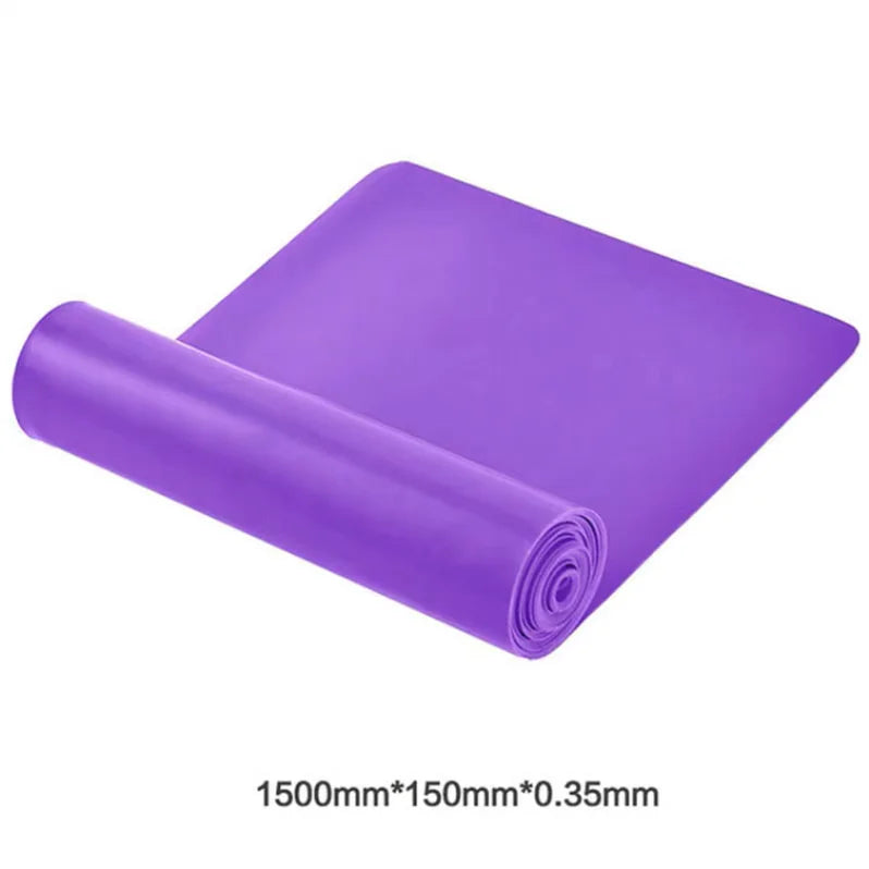 Yoga Pilates Elastic Resistance Band Fitness Training