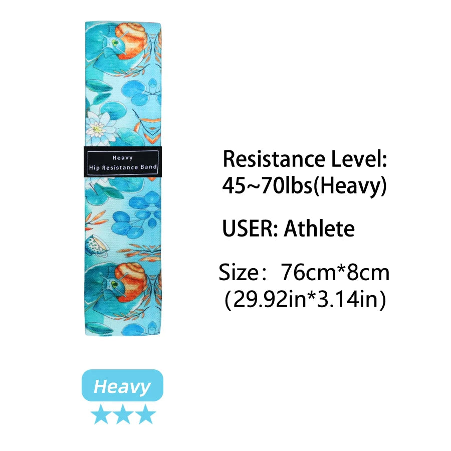 Fabric Resistance Hip Booty Bands Glute Thigh Elastic Workout