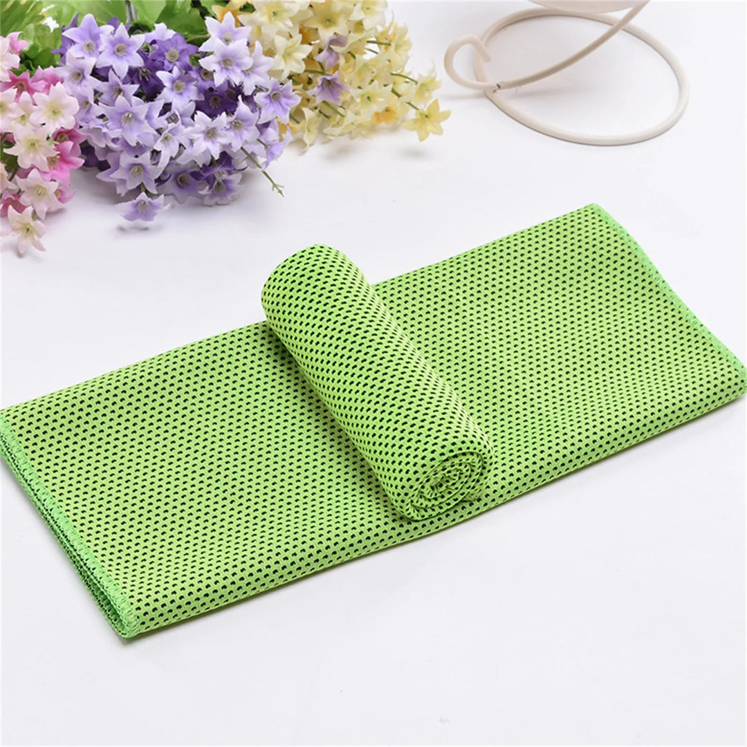 Cooling Towel Instant Relief Microfiber Cool Towels Chilling Neck Wrap for Sports Fitness Camping Cycling Hiking Unisex