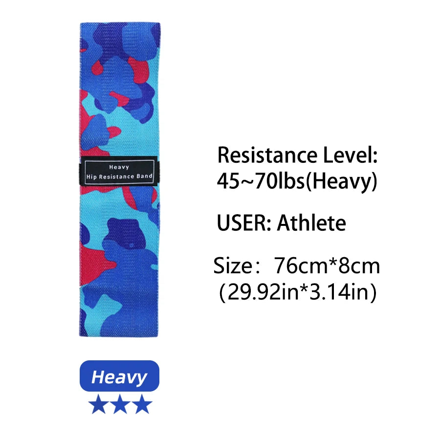 Fabric Resistance Hip Booty Bands Glute Thigh Elastic Workout
