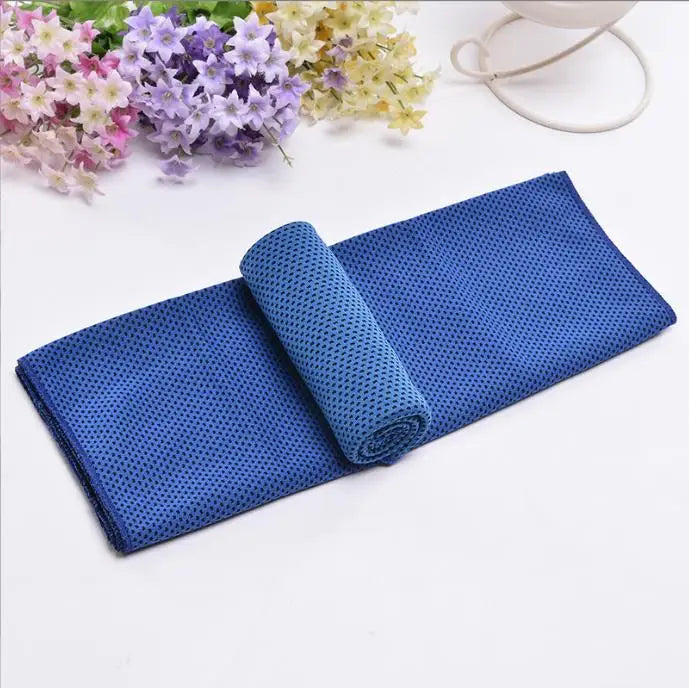 Cooling Towel Instant Relief Microfiber Cool Towels Chilling Neck Wrap for Sports Fitness Camping Cycling Hiking Unisex