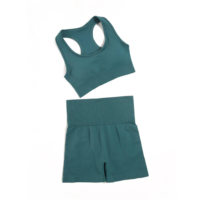 2/3/4pcs Seamless Yoga Set Gym Clothes Sportswear