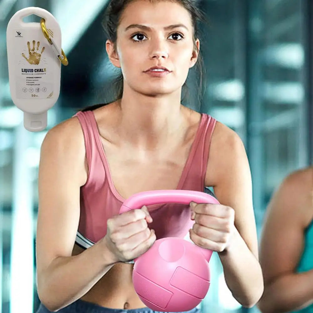 200ML LiquidChalk Anti-slip Magnesium Powder For Weightlifting Rock Powder Gym Fitness Supplies Climbing Lifting Workout