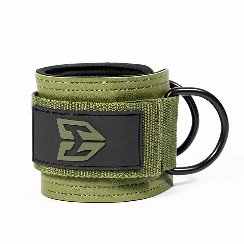 Fitness Ankle Straps Adjustable D-Ring Support Cuffs Gym Leg Strength Workouts Pulley With Buckle Sports Guard Safety Abductors