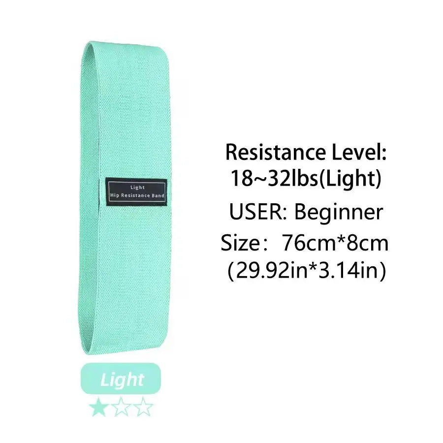 Fabric Resistance Hip Booty Bands Glute Thigh Elastic Workout