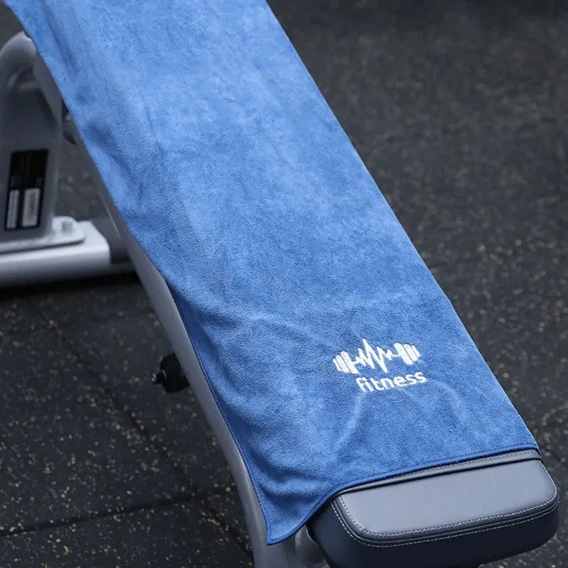 Microfiber Fitness Towel for Sports Gym Equipment Sweat Pad Beach Running Swimming Non-Slip Sports Sweat Absorbent Towel