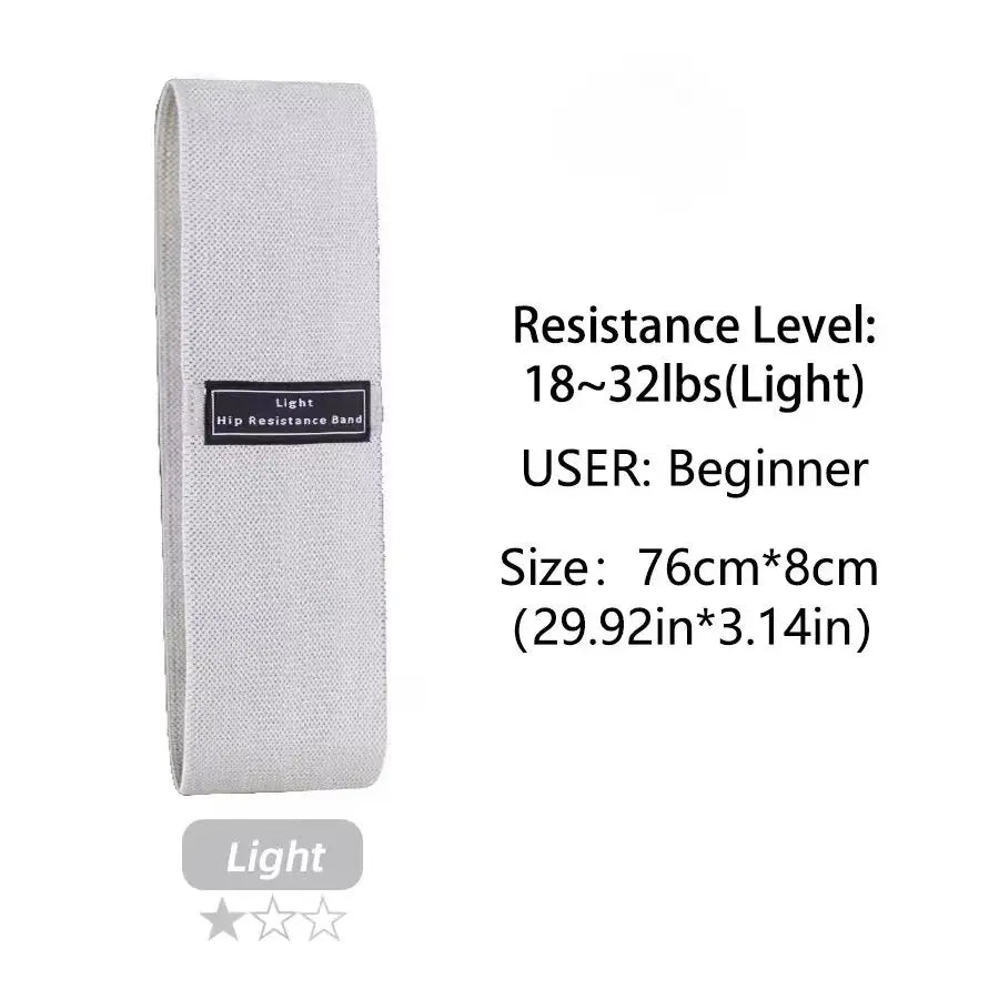 Fabric Resistance Hip Booty Bands Glute Thigh Elastic Workout