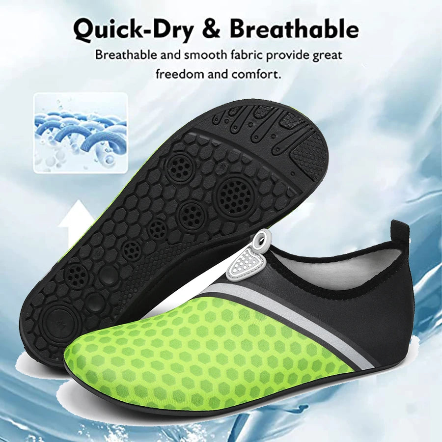 Diving Shoes Women Aqua Shoes Men Beach Swimming Water Sport Socks Barefoot Sneaker Fitness Dance Swim Surfing Snorkeling Shoe