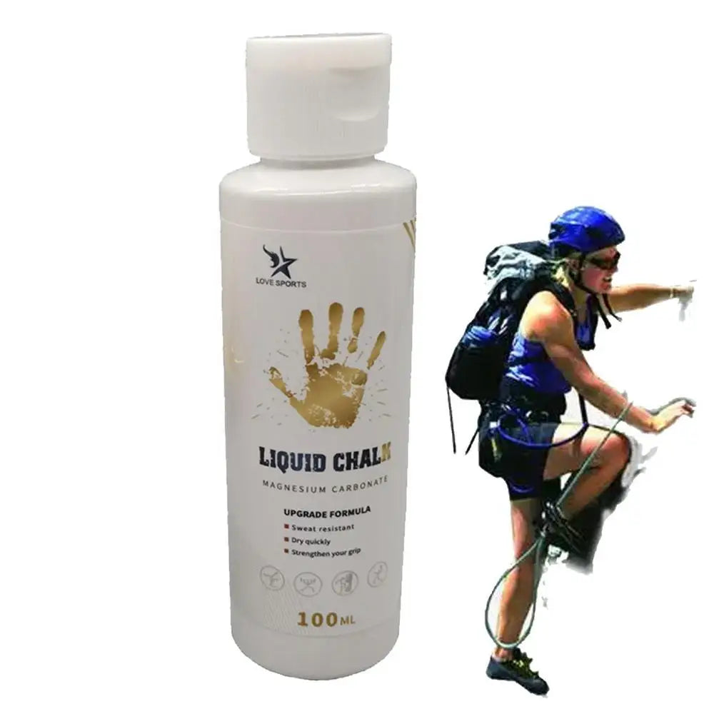 200ML LiquidChalk Anti-slip Magnesium Powder For Weightlifting Rock Powder Gym Fitness Supplies Climbing Lifting Workout