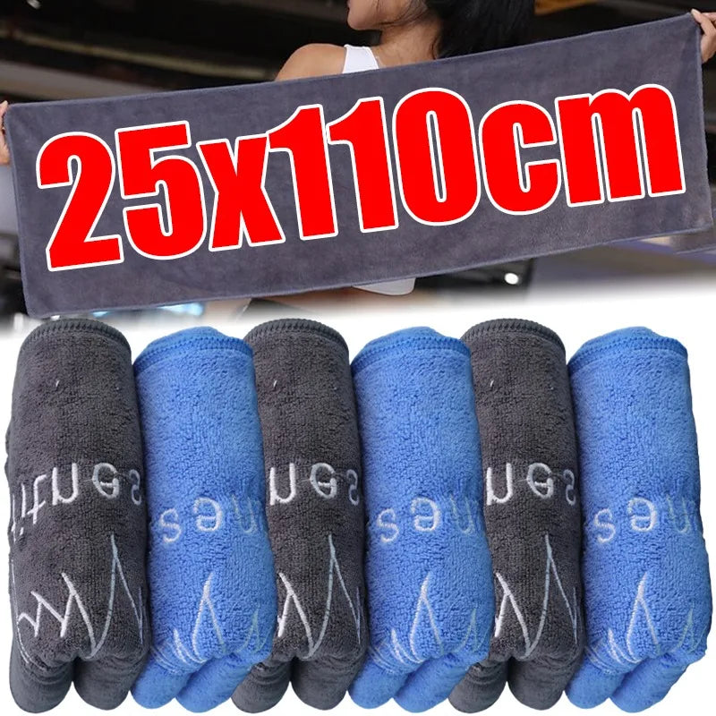 Microfiber Fitness Towel for Sports Gym Equipment Sweat Pad Beach Running Swimming Non-Slip Sports Sweat Absorbent Towel