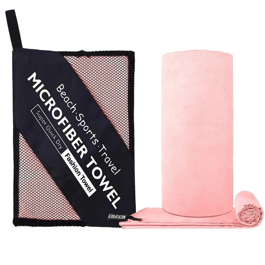 Microfiber Fitness Towel Bath Towel Set Sweat Absorbent Sports Towel  Yoga Towel Fitness Towel Gym Towel  Suitable for Travel