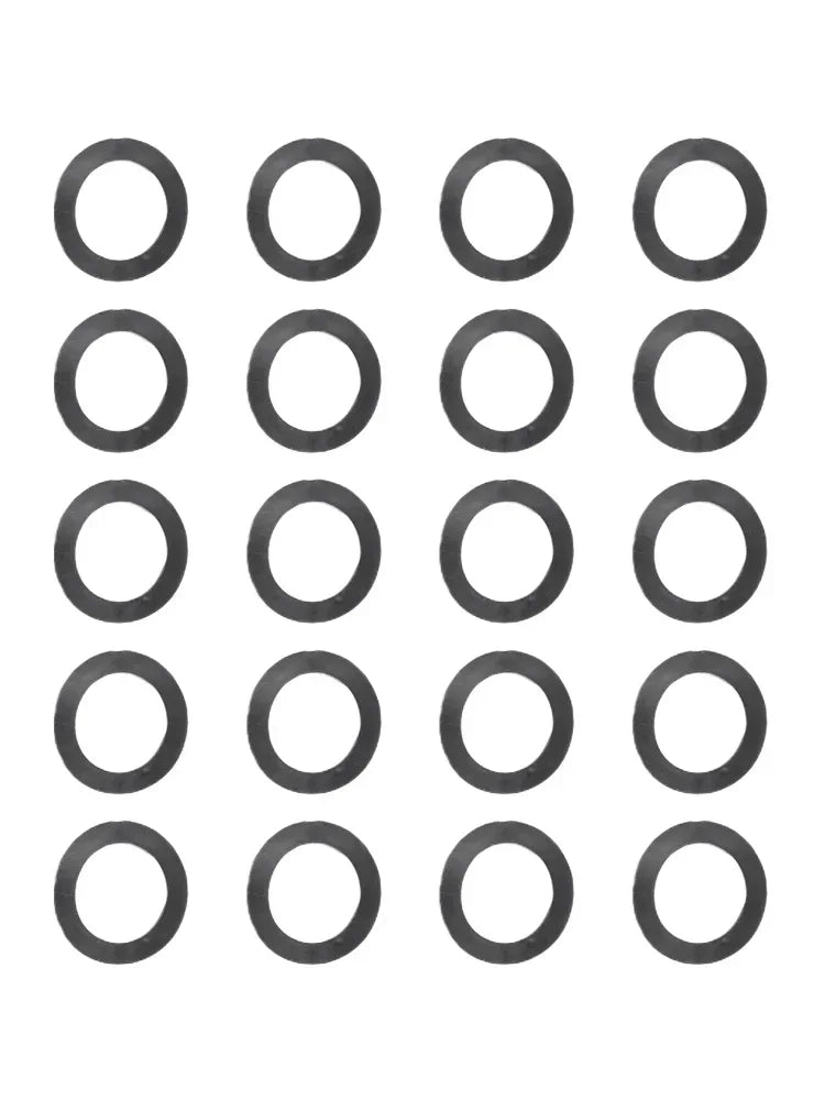 10/20pcs Dumbbell O-ring Weight Lifting Bar Rubber Washers For 1" Spinlock Dumbbell Nut Fitness Spare Accessories