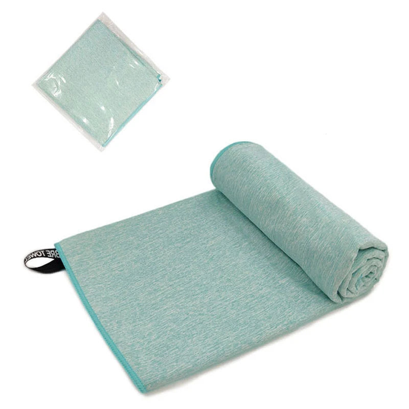 1 PC Sports Microfiber Quick Dry Pocket Towel Portable Ultralight Absorbent Towel For Swimming Pool Gym Fitness Yoga Beach Towel