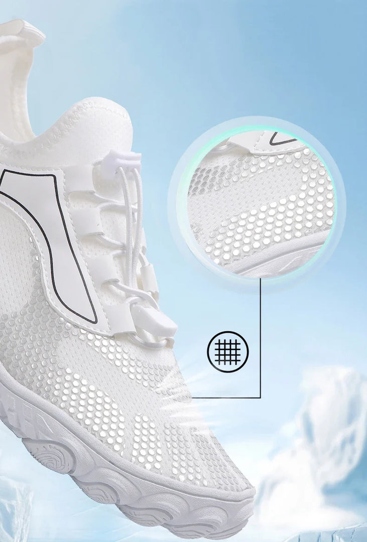 Men Breathable Swimming Diving Water Shoes Women Aqua Beach Shoes Fitness Sea Barefoot Summer Outdoor Wading Shoes Plus Size 48