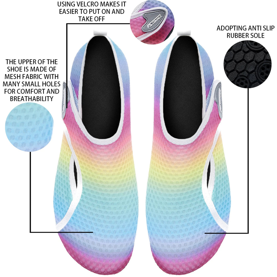 Diving Shoes Women Aqua Shoes Men Beach Swimming Water Sport Socks Barefoot Sneaker Fitness Dance Swim Surfing Snorkeling Shoes