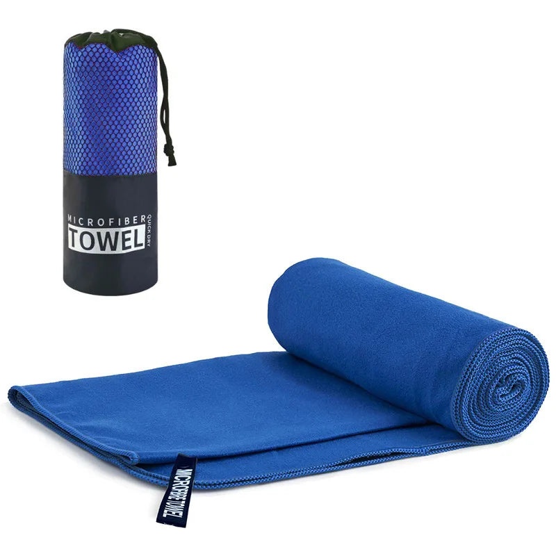 Quick-Drying Sports Towel 40x80/80x160CM Blue Grey Green Orange Swimming Gym Fitness Camping Running Beach Washcloth Towels