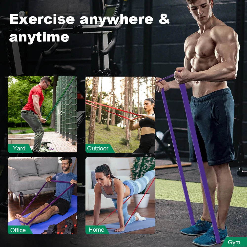 5~120lbs Fitness Resistance Band