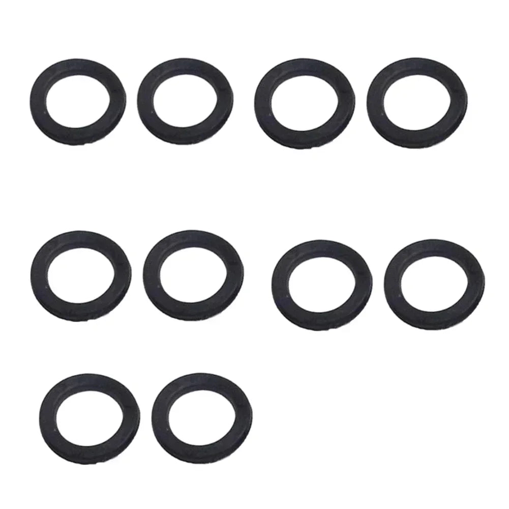 10/20pcs Dumbbell O-ring Weight Lifting Bar Rubber Washers For 1" Spinlock Dumbbell Nut Fitness Spare Accessories