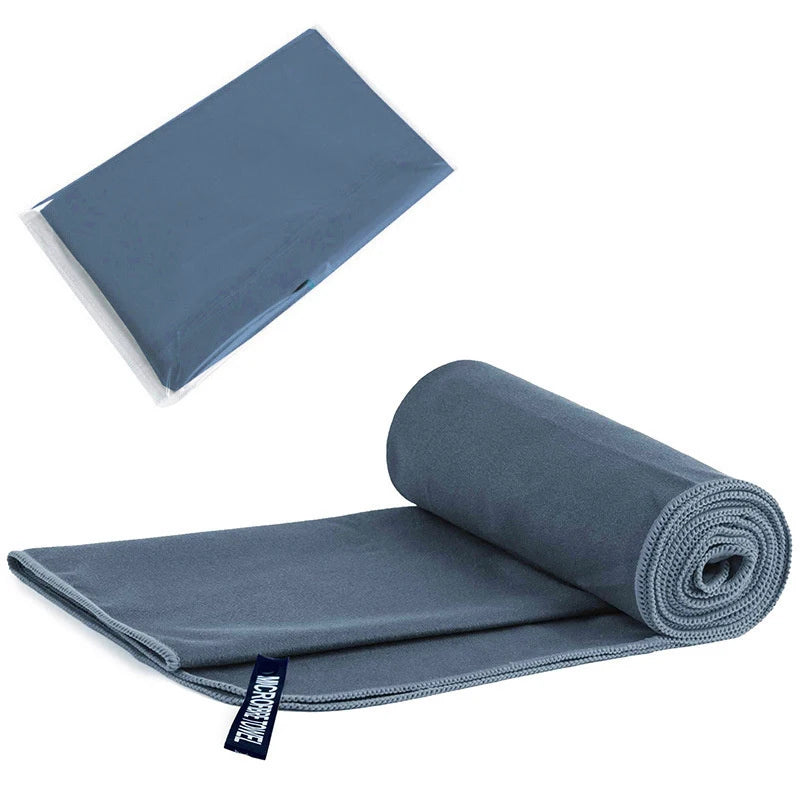1 PC Sports Microfiber Quick Dry Pocket Towel Portable Ultralight Absorbent Towel For Swimming Pool Gym Fitness Yoga Beach Towel