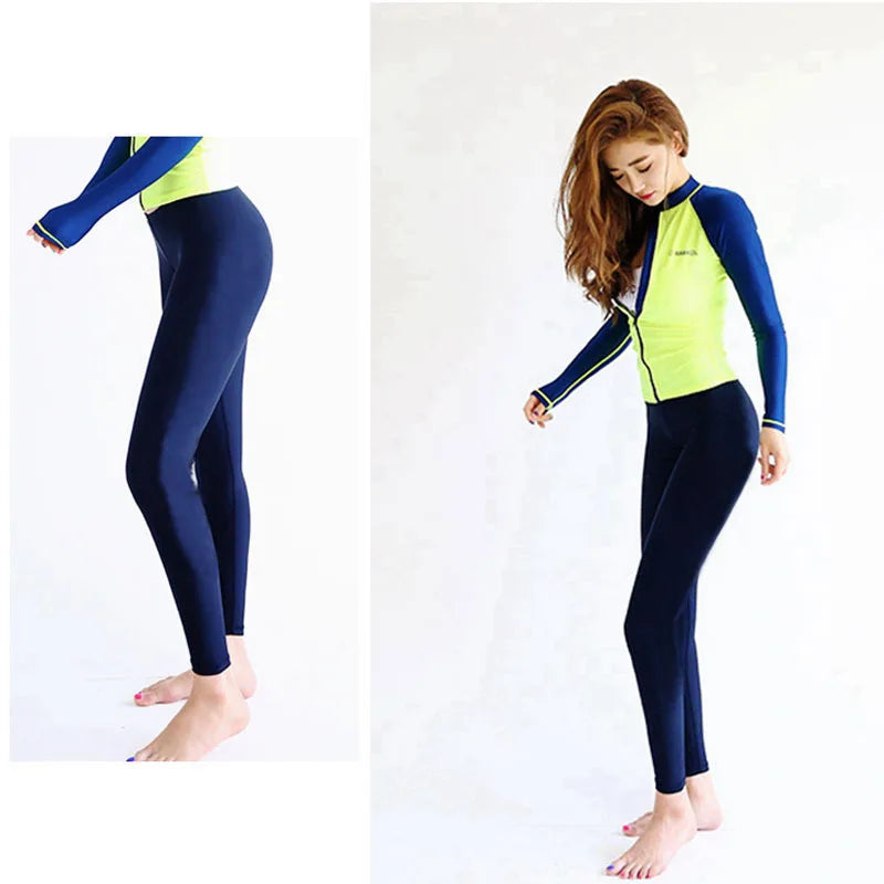 Men's Outdoor Water Sports Surfing Beach Swim Pants Sun Protection Anti-Jellyfish Diving RashGuard Fitness Bathing Legging Pants