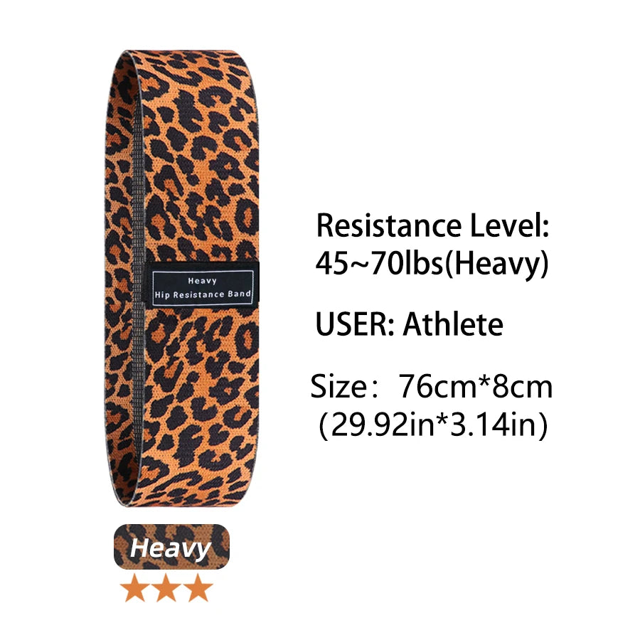 Fabric Resistance Hip Booty Bands Glute Thigh Elastic Workout