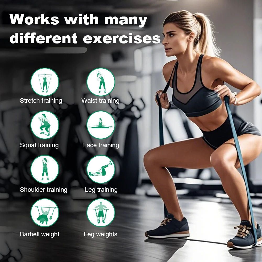 5~120lbs Fitness Resistance Band