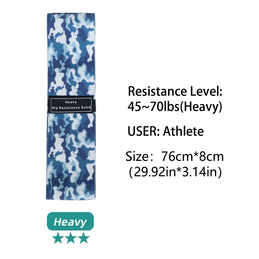 Fabric Resistance Hip Booty Bands Glute Thigh Elastic Workout