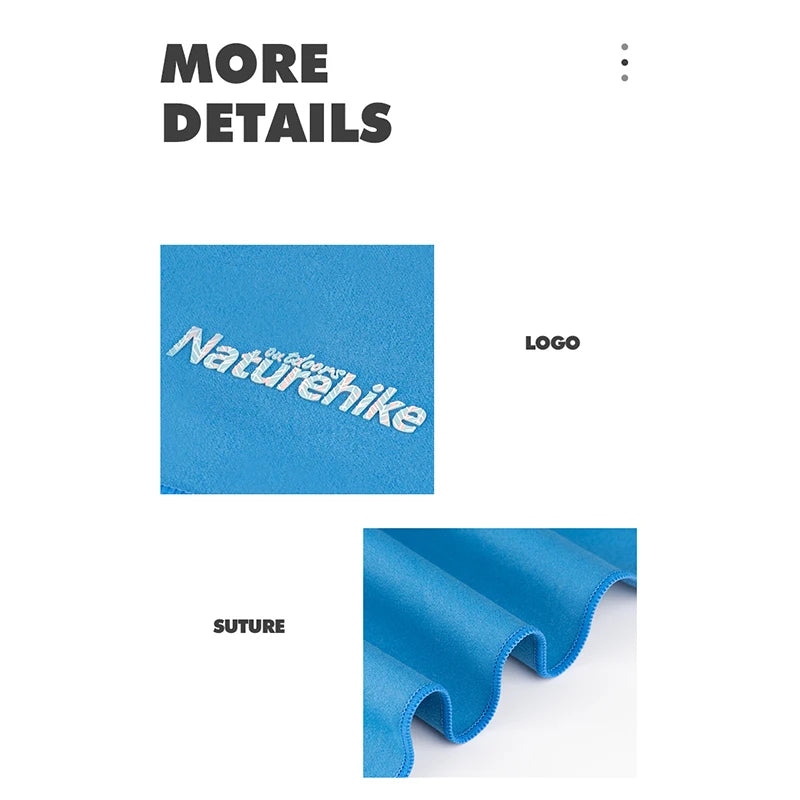 Quick Drying Bath Towel Absorbent Velvet Sides Soft Sport Antibacterial Tourist Fitness Gym Beach Swimming Towels