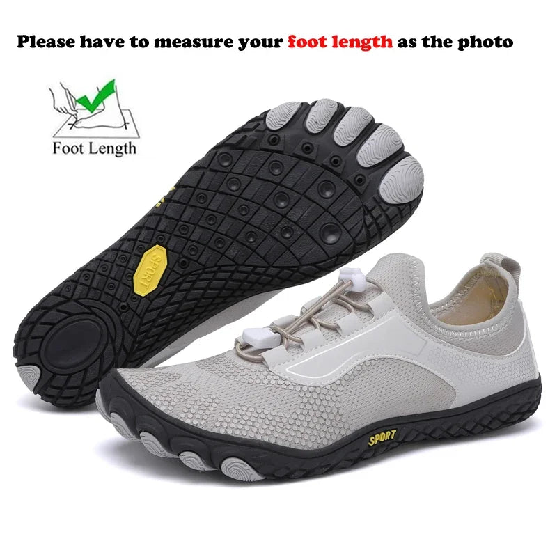 Men Breathable Swimming Diving Water Shoes Women Aqua Beach Shoes Fitness Sea Barefoot Summer Outdoor Wading Shoes Plus Size 48