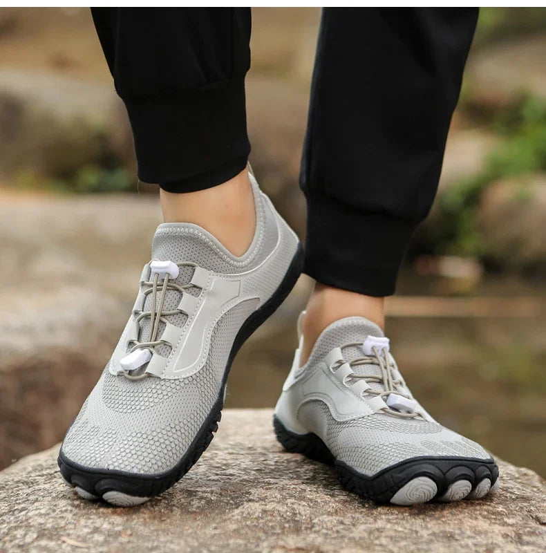 Men Breathable Swimming Diving Water Shoes Women Aqua Beach Shoes Fitness Sea Barefoot Summer Outdoor Wading Shoes Plus Size 48