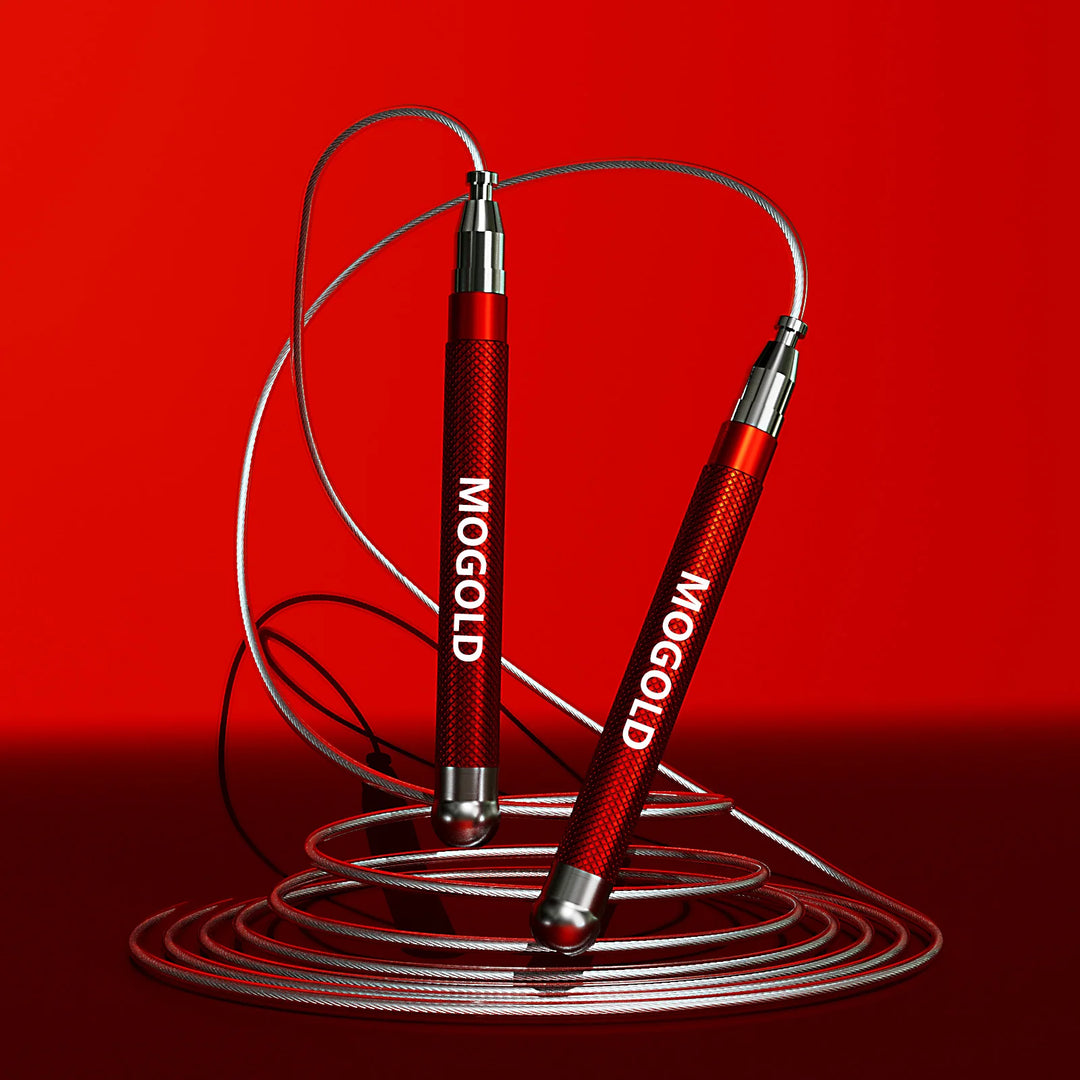 Aluminum Alloy Skipping Rope, Double Bearing Design, Adjustable Rope Length, Aerobic Fitness Equipment, Home Exercise General