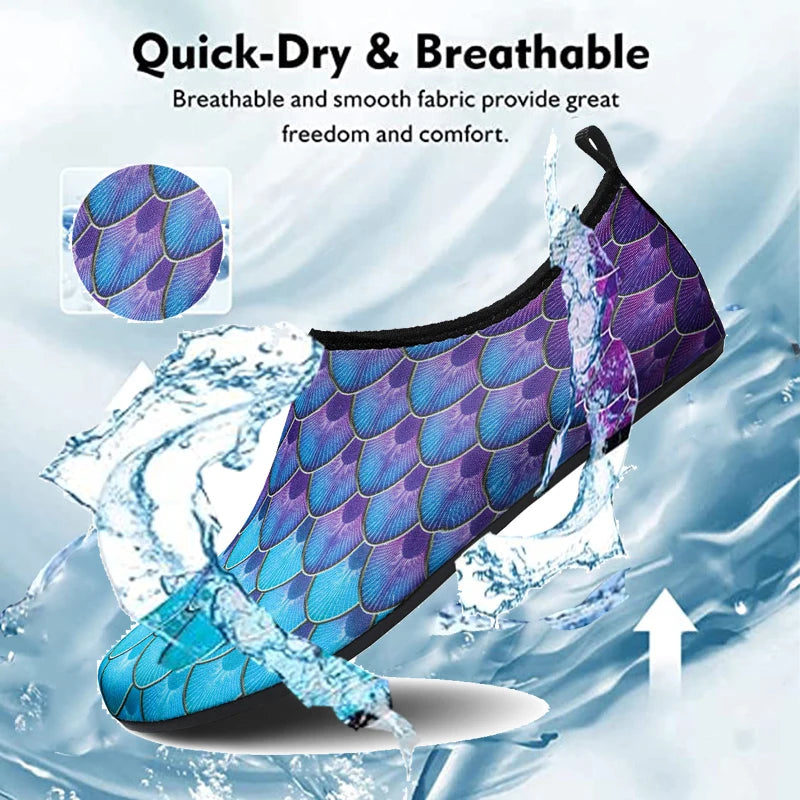 Diving Shoes Women Aqua Shoes Men Beach Swimming Water Sport Socks Barefoot Sneaker Fitness Dance Swim Surfing Snorkeling Shoe