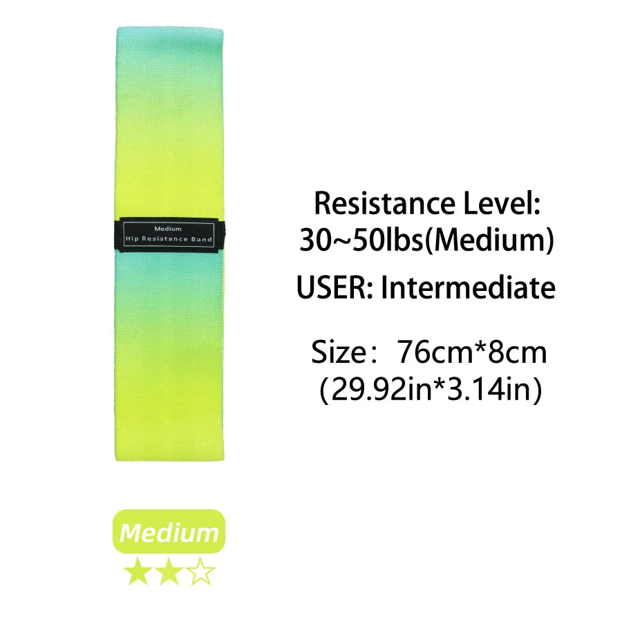 Fabric Resistance Hip Booty Bands Glute Thigh Elastic Workout