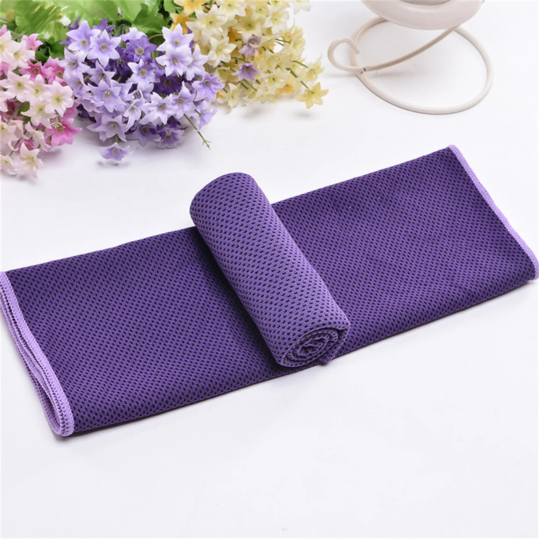 Cooling Towel Instant Relief Microfiber Cool Towels Chilling Neck Wrap for Sports Fitness Camping Cycling Hiking Unisex