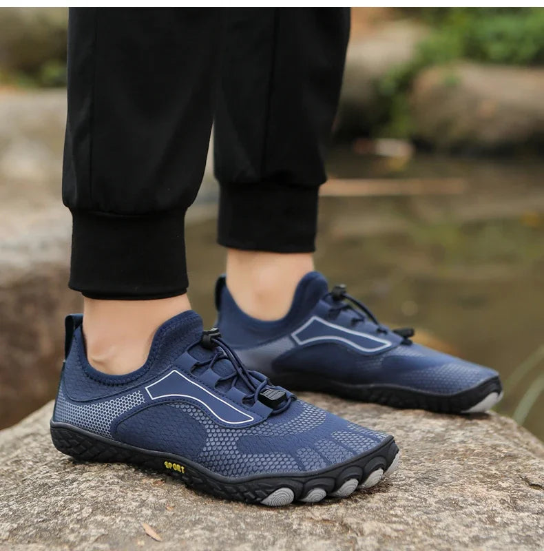 Men Breathable Swimming Diving Water Shoes Women Aqua Beach Shoes Fitness Sea Barefoot Summer Outdoor Wading Shoes Plus Size 48