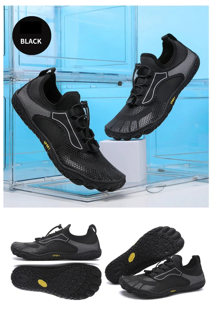 Men Breathable Swimming Diving Water Shoes Women Aqua Beach Shoes Fitness Sea Barefoot Summer Outdoor Wading Shoes Plus Size 48