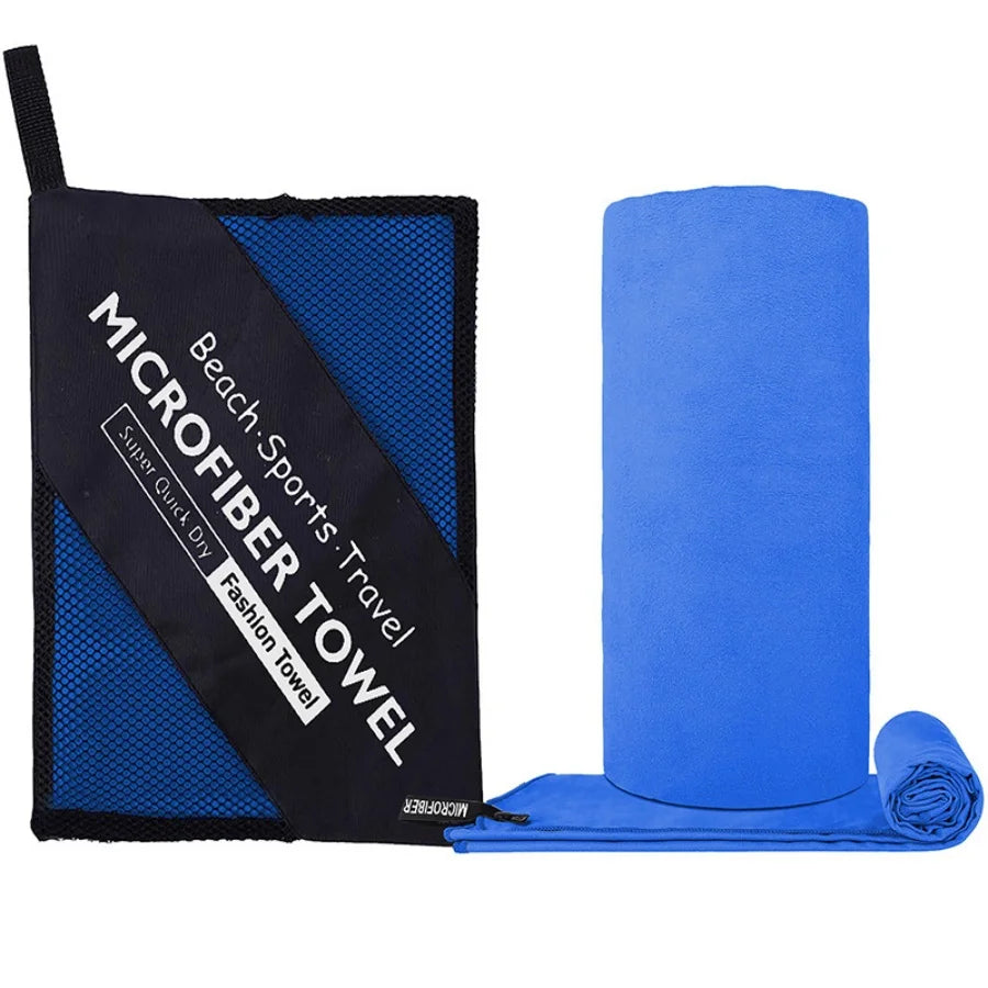 Microfiber Fitness Towel Bath Towel Set Sweat Absorbent Sports Towel  Yoga Towel Fitness Towel Gym Towel  Suitable for Travel
