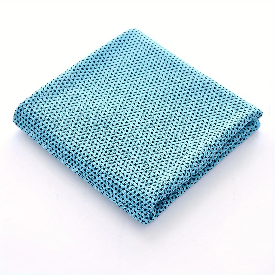 Cooling Towel Instant Relief Microfiber Cool Towels Chilling Neck Wrap Ice Cold Rags for Sports Fitness Camping Cycling Hiking